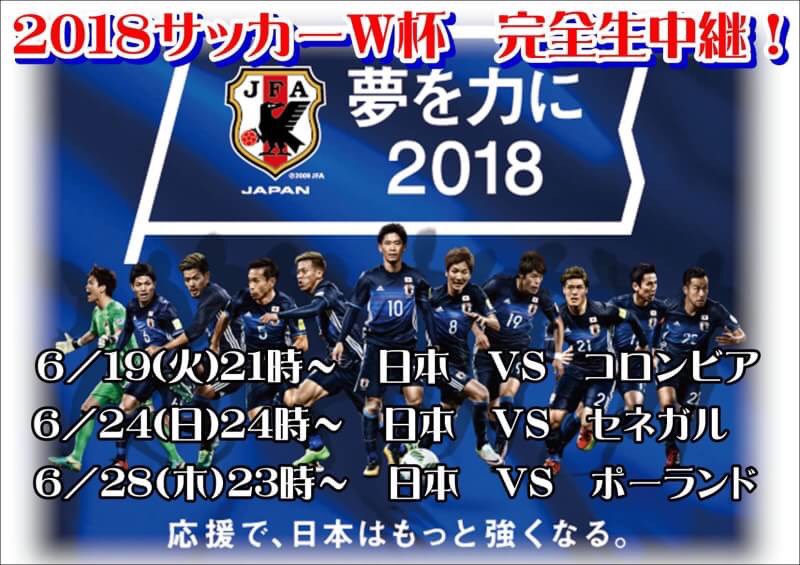 ワールドカップ日本戦